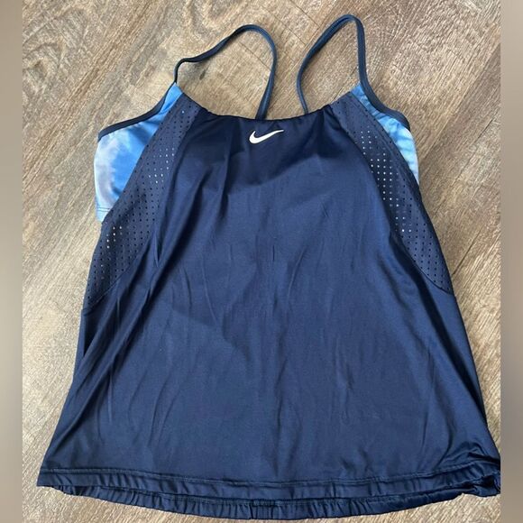 Nike Layered Tankini Top-Size Medium - Picture 4 of 8